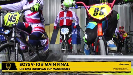 REPLAY 1/2 FINALS CHALLENGE BMX EUROPEAN CUP MANCHESTER - 17 OCTOBER 2015