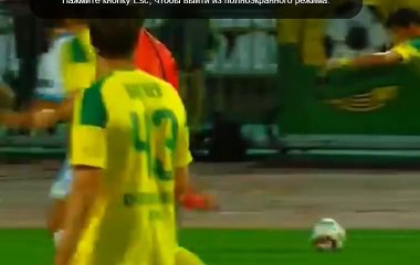 Гол Мельгарехо Кубань 2 - 2  Зенит 17 October 2015