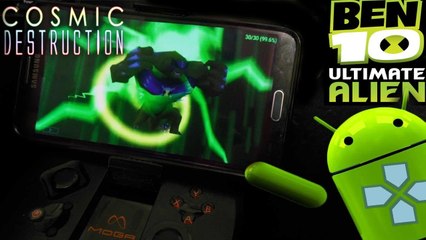 PPSSPP v1.0.1.0 BEN 10 Ultimate Alien Cosmic Destruction GAMEPLAY Part 1