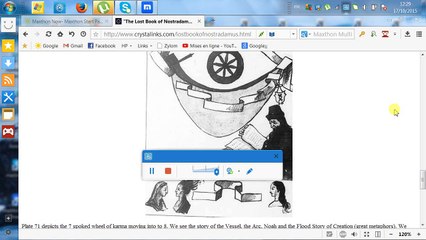 LES DESSINS MYSTIQUES SECRETS DE NOSTRADAMUS