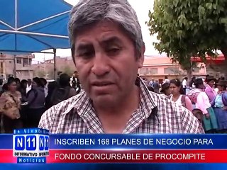 N11 EL FONDO CONCURSABLE PROCOMPITE TERMINO SU PRIMERA ETAPA CON 168 PLANES DE NEGOCIO INSCRITOS