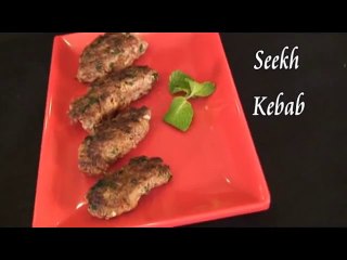 Seekh Kebab - Indian Non Vegetarian Appetizer Recipes