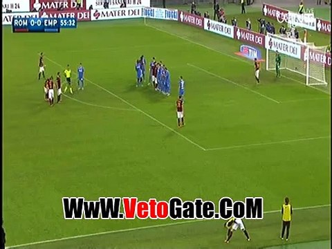 .. بيانيتش يتقدم بالهدف الاول روما فى مرمى امبولى