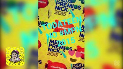 SNAPCHAT DA TODATEEN NO "MEUS PRÊMIOS NICK 2015"