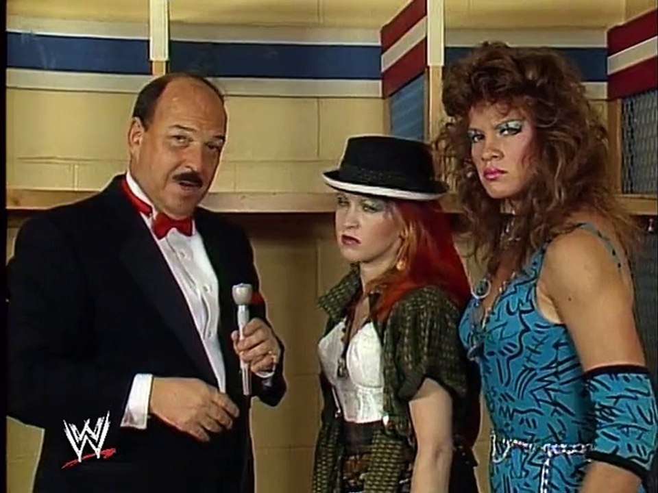 WWF Wrestlemania - Wendi Richter & Leilani Kai Interview