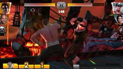 WWE Immortals - Johnny Cage Gameplay