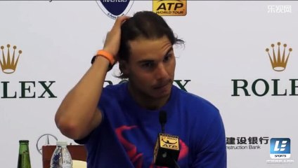 Rafael Nadal Press conference / SF Shanghai Masters 2015