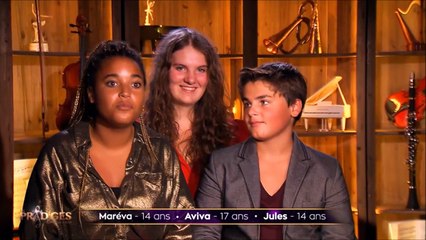 Maréva, Aviva et Jules impressionnés par les répétitions avec Julia Migenes