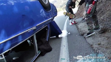 17 Year Old Driver Flips BMW-0Ih8s7vqM2Q