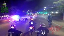 POLICE CHASE Motorcycle Messing With COPS Street Bike CRASH ACCIDENT Running From The COP Helicopter