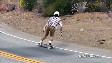 Longboarder Crashes into Guardrail-s5vsj-9JEcQ