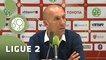 Conférence de presse Valenciennes FC - Havre AC (0-1) : David LE FRAPPER (VAFC) -  (HAC) - 2015/2016