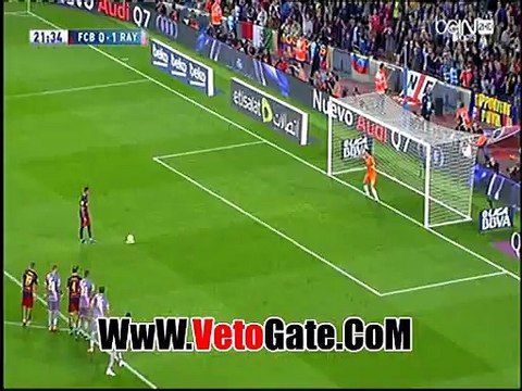 نيمار يتعادل بالهدف الاول برشلونه فى رايو فاليكانو