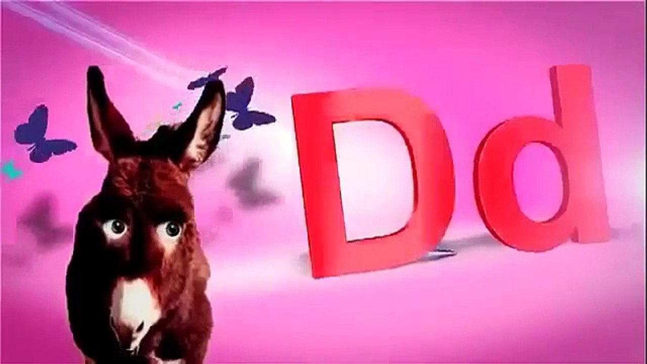 ABC Song Butterfly donkey