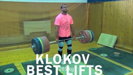 Dmitry Klokov  motivational video