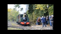 Le petit train à vapeur de Crèvecoeur-le-Grand circule enfin !