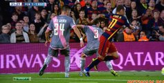 Double Goal Neymar Jr - Barcelona 2-1 Rayo Vallecano (17.10.2015) Liga BBVA