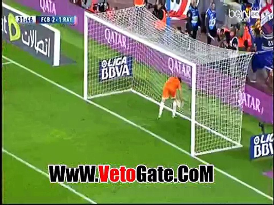 "نيمار"يتقدم بالهدف الثانى برشلونه فى رايو فاليكانو