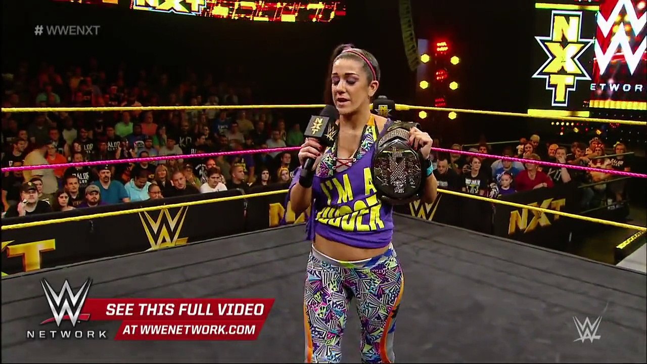 Alexa Bliss crashes Bayley’s celebration: WWE NXT, October 14, 2015