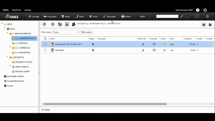 ARKS Tutorial: Recurso Copiar e Mover