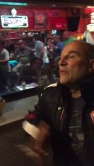 Réaction de Vincent Moscato pendant France - All Blacks - Coupe de monde 2015 (partie 2)