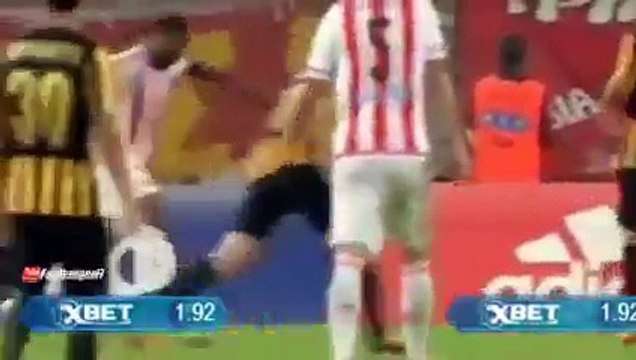 Olympiakos vs AEK 4-0 All Goals & Summary 17⁄10⁄2015