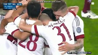 Carlos Bacca Amazing Goal Torino 0-1 Ac Milan - Serie A - 17.10.2015 HD