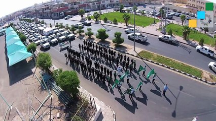 مسيرة حماة الوطن لمتدربي الكلية التقنية وصناعي تربة