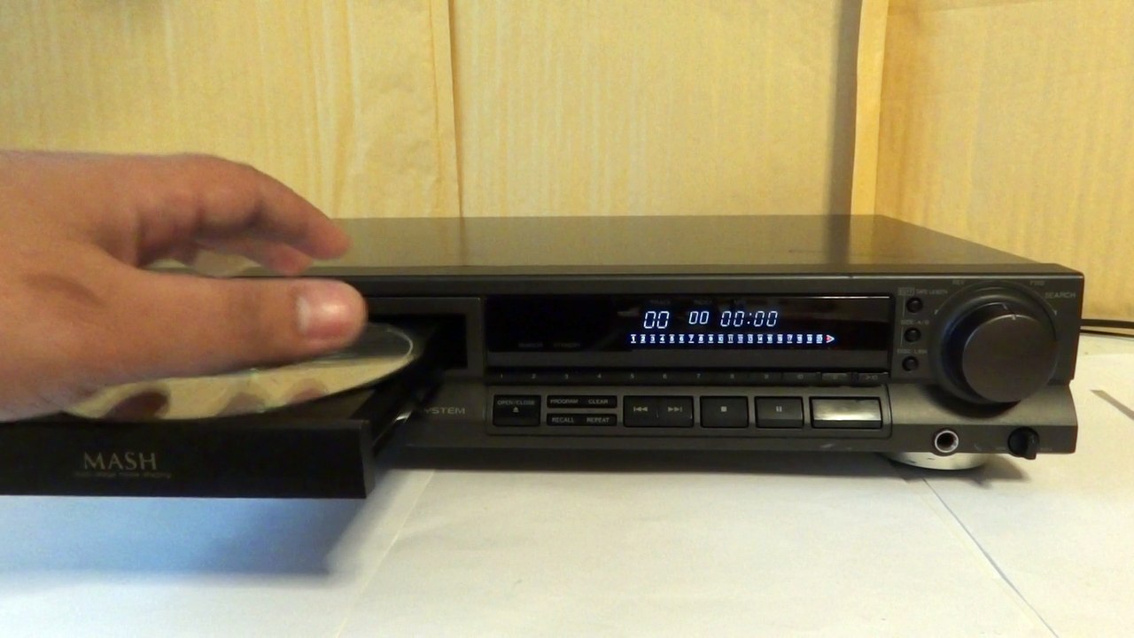 Technics Mash SL-PG560A CD Player - Test 1