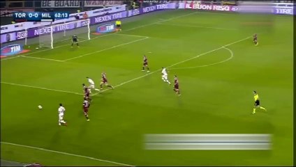اهداف مباراة الميلان وتورينو ١٧-١٠-٢٠١٥