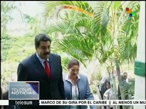 Mandatarios de Venezuela y Santa Lucía estrechan lazos de cooperación