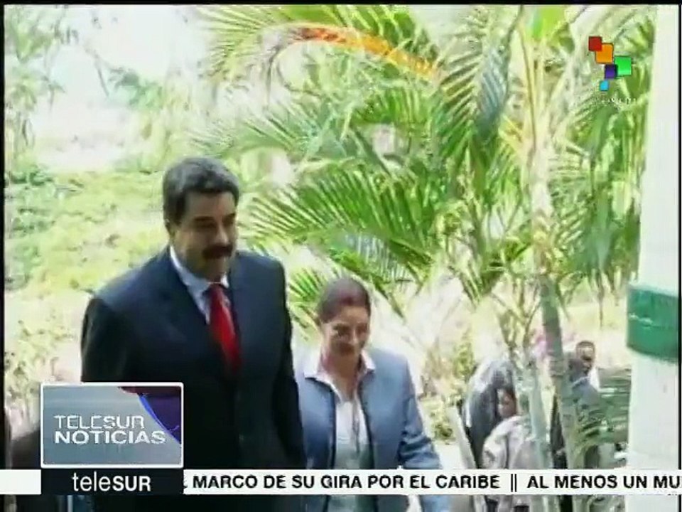 Mandatarios de Venezuela y Santa Lucía estrechan lazos de cooperación