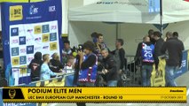 REPLAY PODIUM ROUND 10 BMX EUROPEAN CUP MANCHESTER - 17 OCTOBER 2015