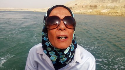 الاعلامية امال طه بوزارة البيئة فى قناة السويس الجديدة يونيو2015