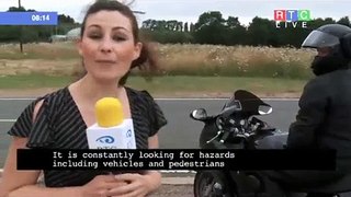 What Happen with girl News Reporter on the Road
