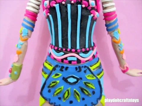 Play Doh Raquelle (Doll) Katy Perry Dark Horse Inspired Costume (3) Play Doh Craft N Toys