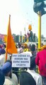 Khalistan slogans raised during  protest against Beadvi of guru granth sahib ji