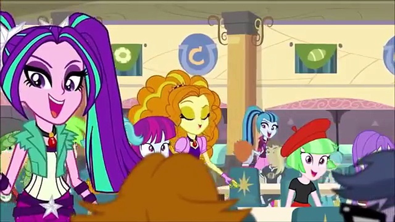 MLP EG Rainbow rocks batalla español de españa