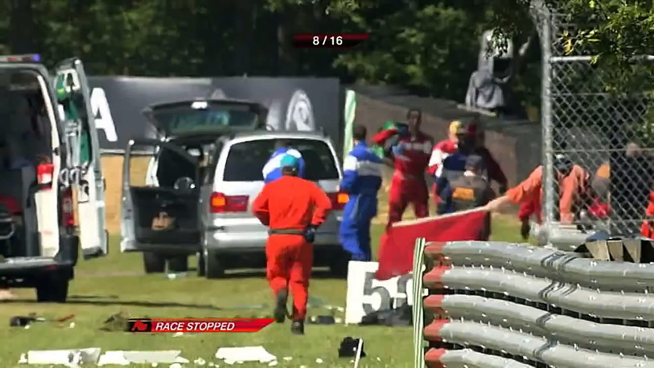 Massive Touring Car Crash at Brands Hatch July 2010 [BTCC/Eurocup] LIVE FEED