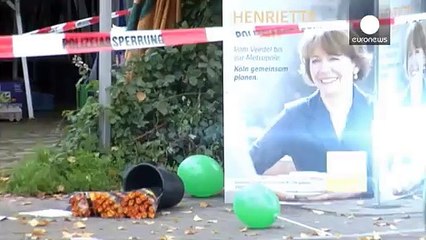Accoltellata una dei candidti a sindaco di Colonia, shock della Merkel