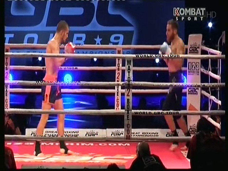 Houcine BENNOUI vs Diego FREITAS demi finale WORLD GBC TOUR 9 10.10.2015  MAZAN