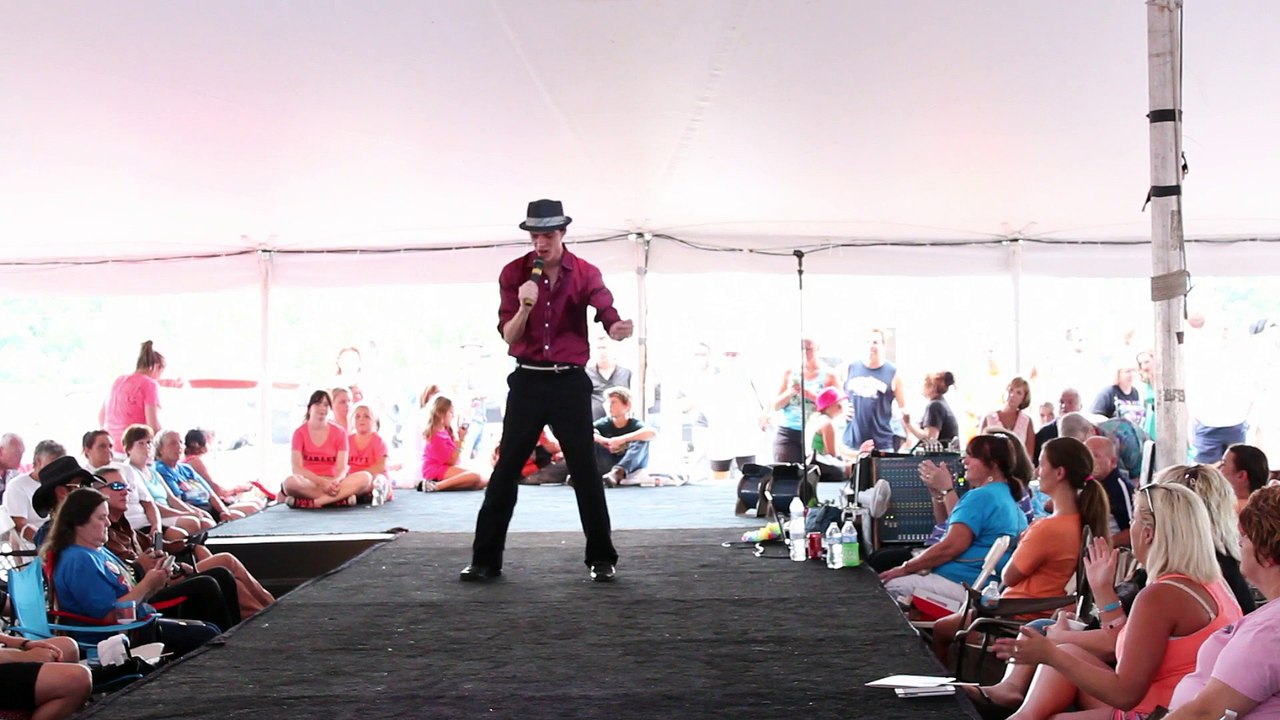 Alex Swindle sings 'Ain't That Loving You Baby' Elvis Week 2015