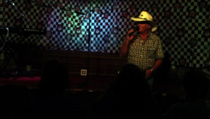 An open mic performance of 'Farewell Party' Elvis Week 2015