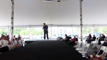 Peter Alden live at the tent at Graceland Crossing Elvis Week 2015