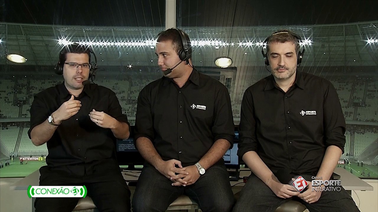 Jorge Iggor, Bruno Formiga e Fernando Graziani analisam partida entre Fortaleza e Brasil de Pelotas