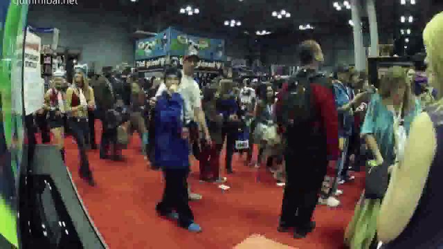 A View From The Gummibär Booth At New York Comic Con 2012 Time Lapse Stop Motion Animation