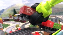 Thomas and Friends Accident with Play Doh Diggin Rigs Rescue | James and Bertie Toy Train
