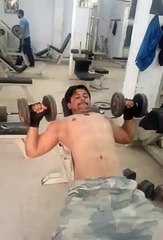 Saraiki bodybuilder Azhar Pathan - Farhan Jym Taunsa Sharif