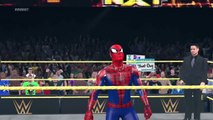 WWE 2K15 SPIDER MAN VS BLACK SPIDERMAN EPIC BATTLE