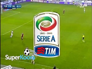 اهداف مباراة ( ميلان 1-1 تورينو ) الدوري الايطالي